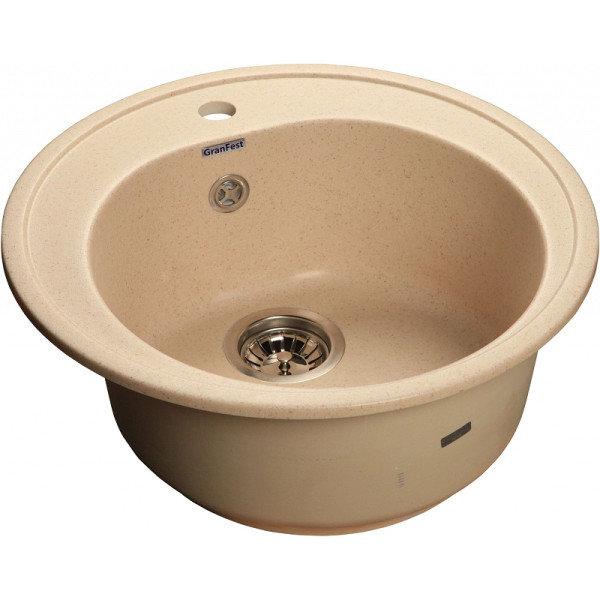 Кухонная мойка GranFest GF-R510 (бежевый)
