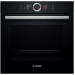 Электрический духовой шкаф Bosch HBG636LB1, Serie 8, черный, EcoClean, телескопические направляющие, 71 л, 13 режимов 