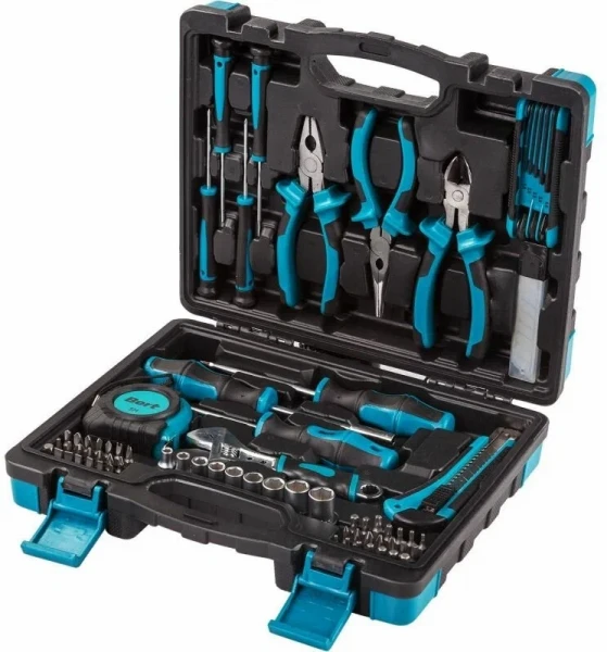 Универсальный набор инструментов Bort BTK-82 (82 предмета)