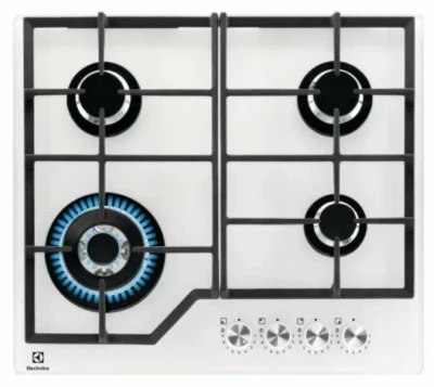 Варочная панель газовая Electrolux KGG64362W, белый