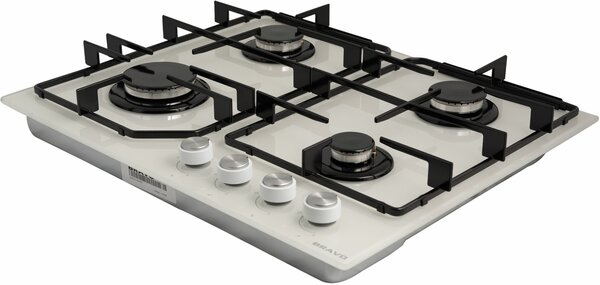 Газовая варочная поверхность Bravo FGH60G4 W