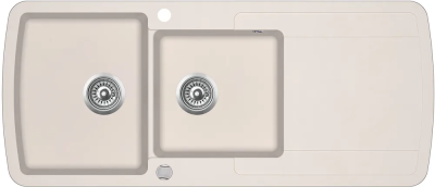 Кухонная мойка Aquasanita Lira SQL201AW (silica 111)