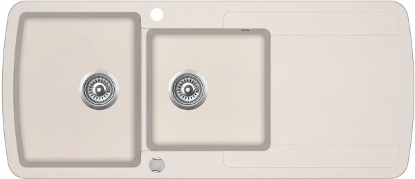Кухонная мойка Aquasanita Lira SQL201AW (silica 111)