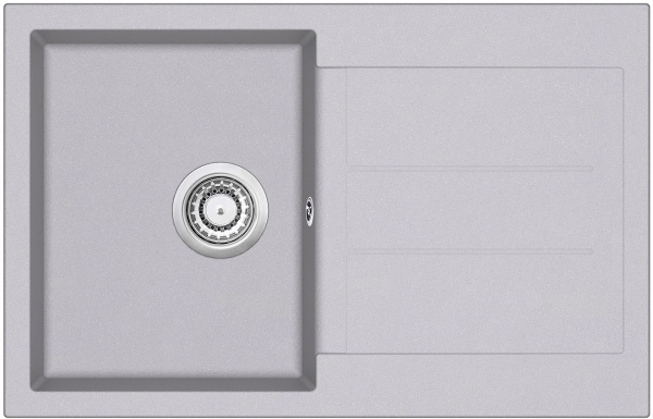 Кухонная мойка Aquasanita Tesa SQT101AW (alumetallic 202)