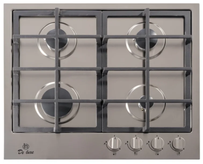 Газовая варочная панель De Luxe TG4_750231F-070, серебристый