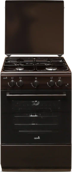 Плита газовая CEZARIS ПГ 3200-07 Ч коричневый