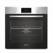 Духовой шкаф INDESIT IBFTE 3644 IX, нержавеющая сталь, электрический, 72 л, эмаль легкой очистки, конвекция, гриль