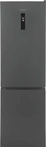 Холодильник Hyundai CC35083F нерж.сталь, NoFrost, объем 375л, класс A+, управление сенсорное с дисплеем