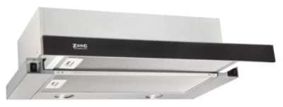 Кухонная вытяжка ZorG Technology Storm G 60 (нержавеющая сталь/черный, 700 куб. м/ч)