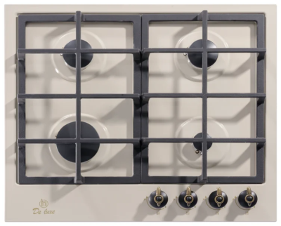 Газовая варочная панель De Luxe TG4_750231F-072, бежевый