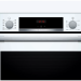 Электрический духовой шкаф Bosch HBA534BW0, белый, EcoClean, Serie 4, 7 режимов, поворотные переключатели