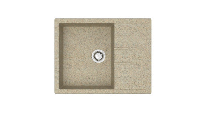 Кухонная мойка Berge 6502 (песочный)
