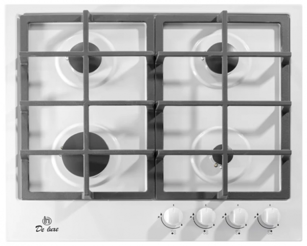 Газовая варочная панель De Luxe TG4_750231F-073, белый