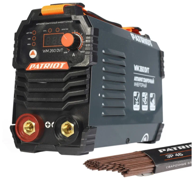 Сварочный аппарат инверторный PATRIOT WM 260 DVT MMA 605302026